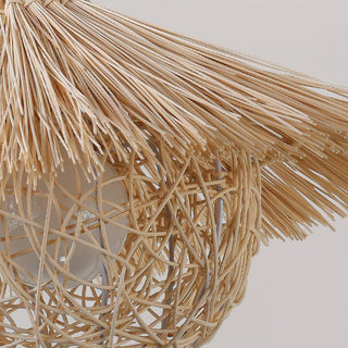 Straw Hat Pendant Light Arkstarhome