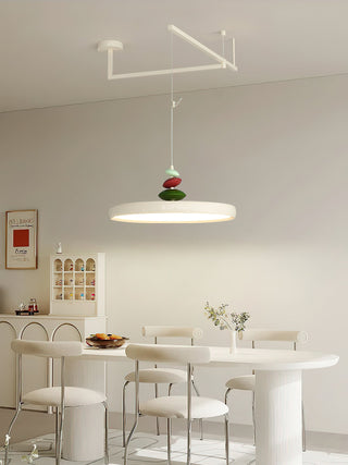 Swing Arm Stone Pendant Light Arkstarhome