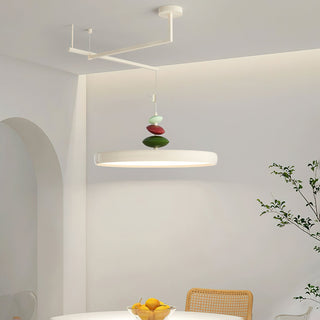 Swing Arm Stone Pendant Light Arkstarhome