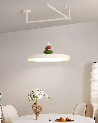 Swing Arm Stone Pendant Light Arkstarhome