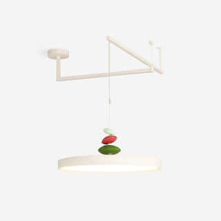 Swing Arm Stone Pendant Light Arkstarhome