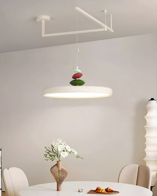 Swing Arm Stone Pendant Light Arkstarhome
