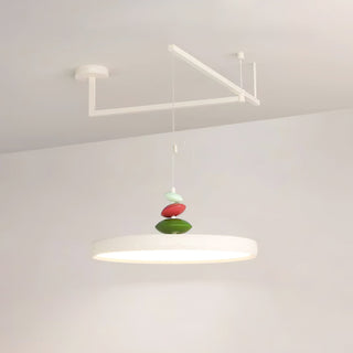 Swing Arm Stone Pendant Light Arkstarhome
