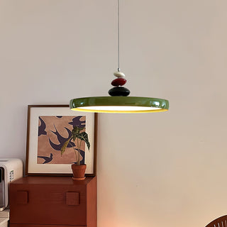 Swing Arm Stone Pendant Light Arkstarhome