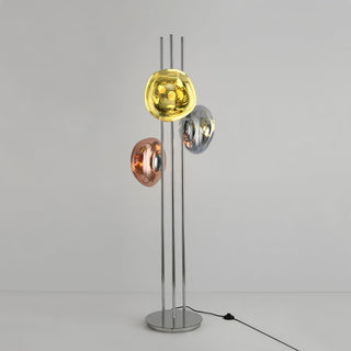 Three Lava Glass Floor Lamp Arkstarhome