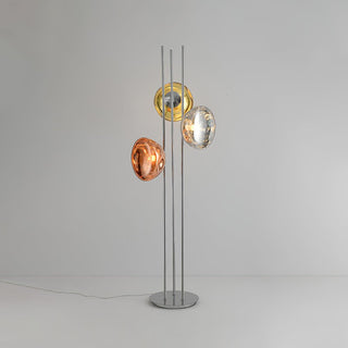 Three Lava Glass Floor Lamp Arkstarhome