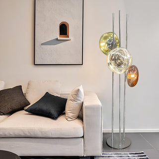 Three Lava Glass Floor Lamp Arkstarhome