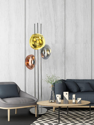 Three Lava Glass Floor Lamp Arkstarhome