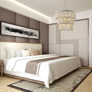 Three Tiered Wood Beaded Chandelier Arkstarhome