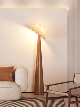 Tilt Hat Wooden Floor Lamp Arkstarhome