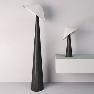 Tilt Hat Wooden Floor Lamp Arkstarhome