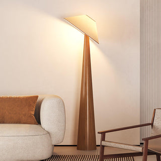 Tilt Hat Wooden Floor Lamp Arkstarhome