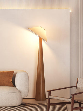 Tilt Hat Wooden Floor Lamp Arkstarhome