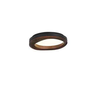 Timber Round Wood Ceiling Lamp Arkstarhome