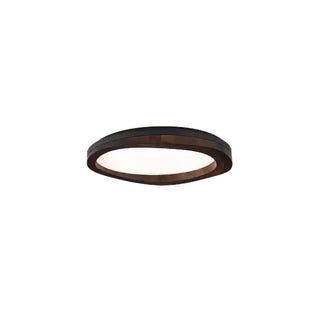 Timber Round Wood Ceiling Lamp Arkstarhome