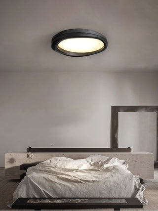 Timber Round Wood Ceiling Lamp Arkstarhome