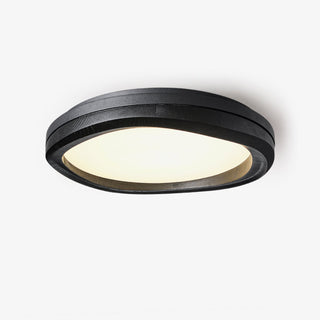 Timber Round Wood Ceiling Lamp Arkstarhome