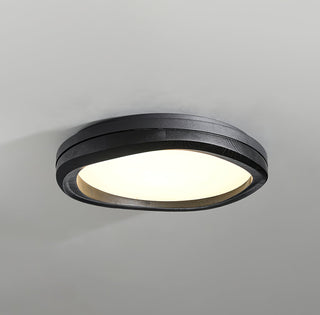 Timber Round Wood Ceiling Lamp Arkstarhome