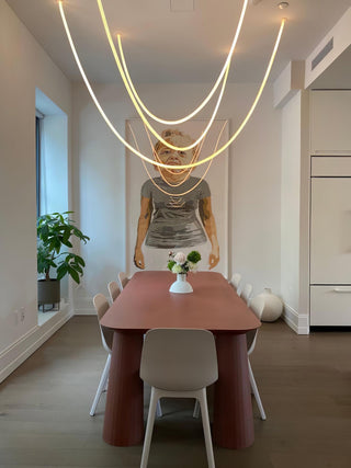 Flexible Curve Pendant Lamp Arkstarhome