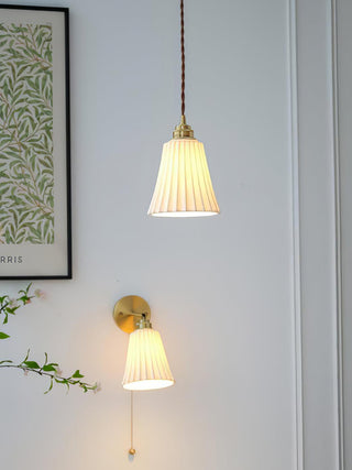 Trumpet Ceramic Pendant Light Arkstarhome