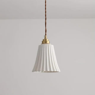 Trumpet Ceramic Pendant Light Arkstarhome