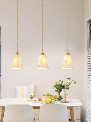 Trumpet Ceramic Pendant Light Arkstarhome