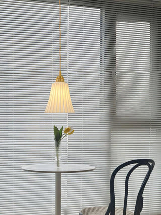 Trumpet Ceramic Pendant Light Arkstarhome