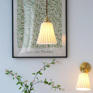 Trumpet Ceramic Pendant Light Arkstarhome