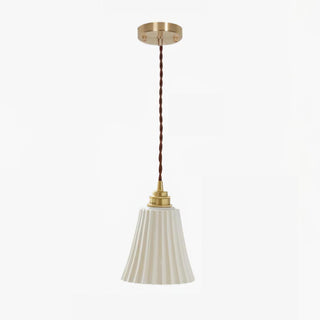 Trumpet Ceramic Pendant Light Arkstarhome