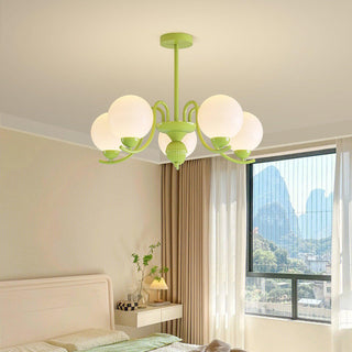 Vanilla Ball Chandelier Arkstarhome