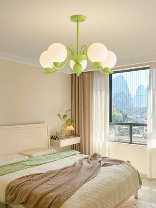 Vanilla Ball Chandelier Arkstarhome