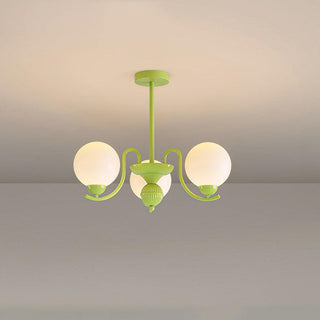 Vanilla Ball Chandelier Arkstarhome