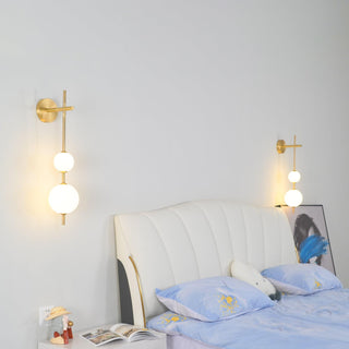 Vertical Globe Wall Lamp Arkstarhome