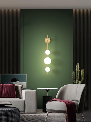 Vertical Globe Wall Lamp Arkstarhome