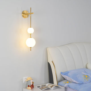 Vertical Globe Wall Lamp Arkstarhome