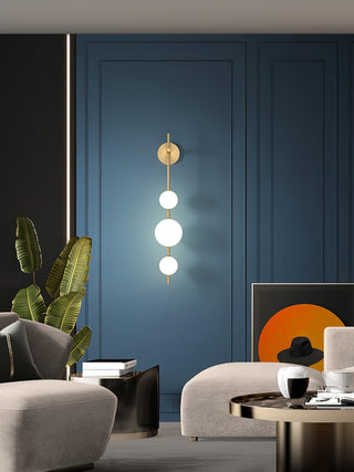Vertical Globe Wall Lamp Arkstarhome