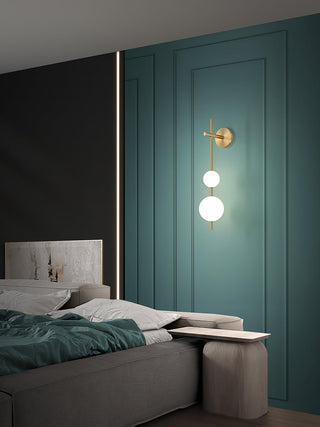 Vertical Globe Wall Lamp Arkstarhome
