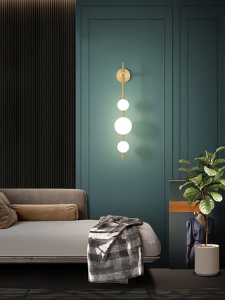 Vertical Globe Wall Lamp Arkstarhome