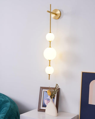 Vertical Globe Wall Lamp Arkstarhome
