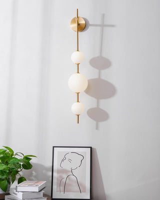 Vertical Globe Wall Lamp Arkstarhome