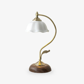 Vintage Laiton Table Lamp Arkstarhome