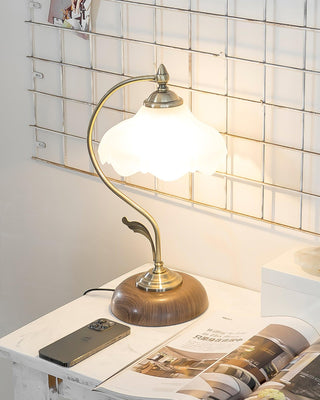Vintage Laiton Table Lamp Arkstarhome