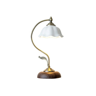 Vintage Laiton Table Lamp Arkstarhome