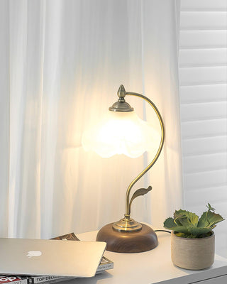 Vintage Laiton Table Lamp Arkstarhome