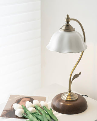 Vintage Laiton Table Lamp Arkstarhome