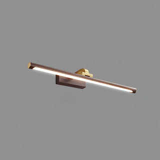 Walnut Color Linear LED Wall Light Arkstarhome