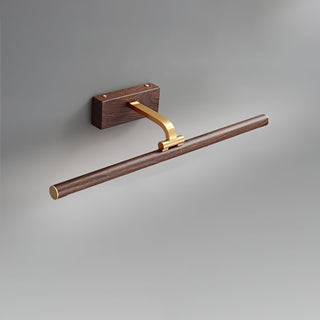 Walnut Color Linear LED Wall Light Arkstarhome