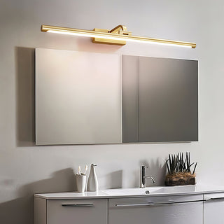 Walnut Color Linear LED Wall Light Arkstarhome