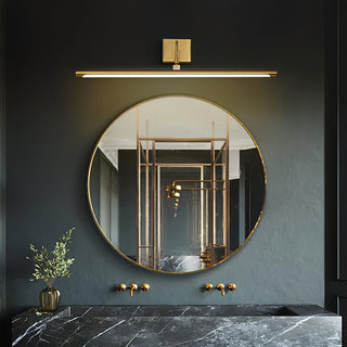 Walnut Color Linear LED Wall Light Arkstarhome