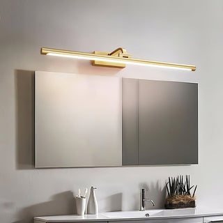 Walnut Color Linear LED Wall Light Arkstarhome